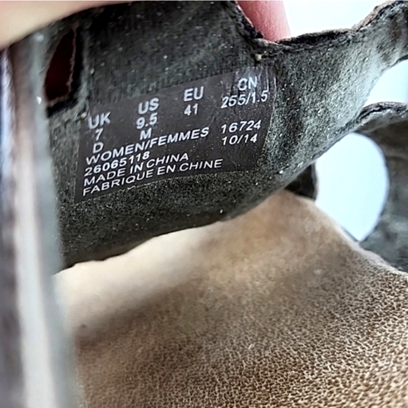 Clarks Bronze Lexi Myrtle 2 Slide On Sandals Ultimate Comfort Lightweight 9.5M - Picture 16 of 16